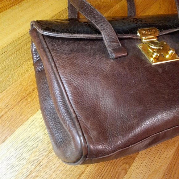 Vintage Bally  Leather Bag Brown  Bally - Picture 7 of 10